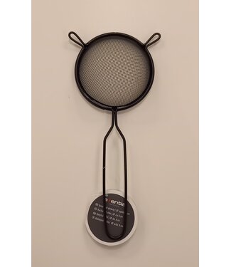 Axentia Axentia zeef 8 cm RVS black/zwart*