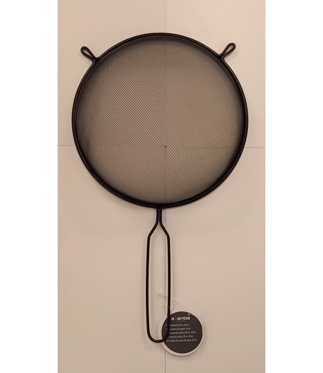 Axentia Axentia zeef 20 cm RVS black/zwart *
