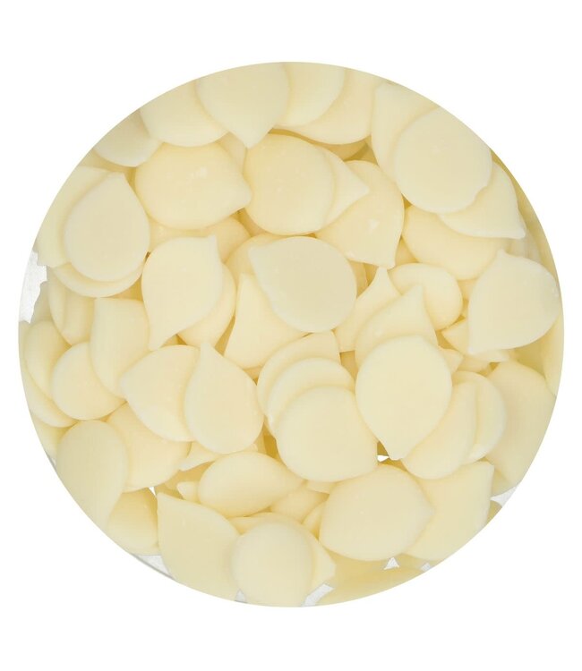 Funcakes Funcakes deco melts drip wit 250 gr.