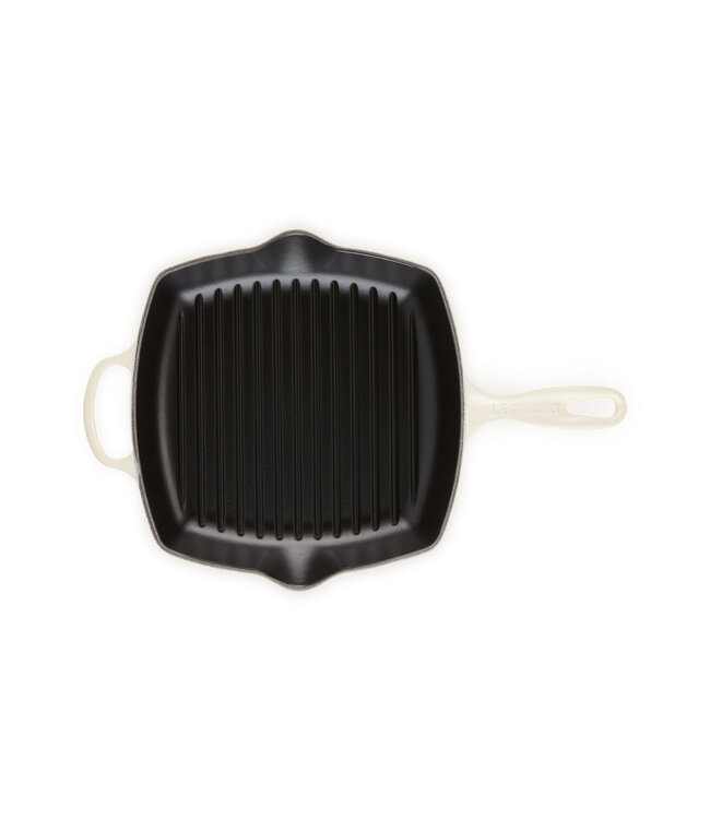 Le Creuset Le Creuset vierkante grillpan 26 cm Meringue