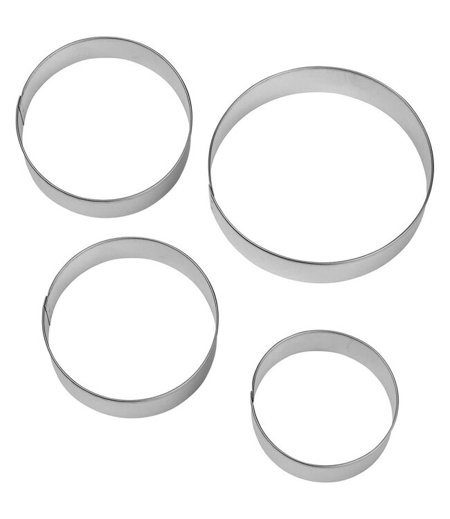 Wilton Wilton cookie cutter  rond set van 4