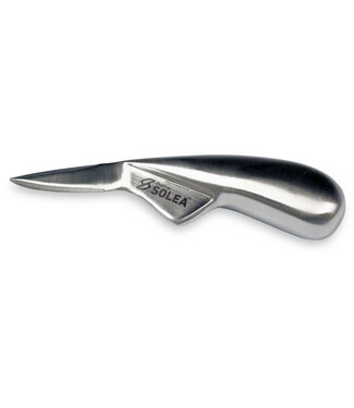Solea Solea professioneel ergonomisch oestermes RVS 15,5 cm