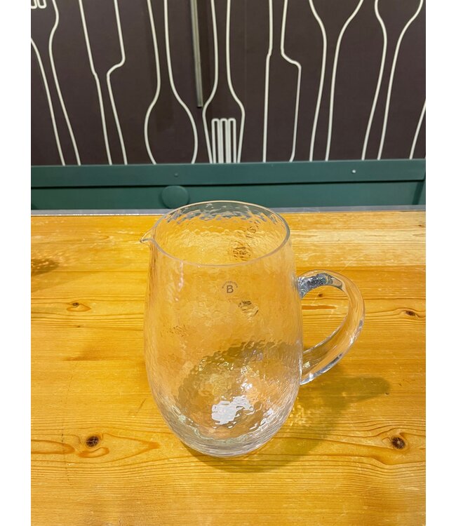 Rustik Lys Waterkan Hammered 14 x 22 cm helder