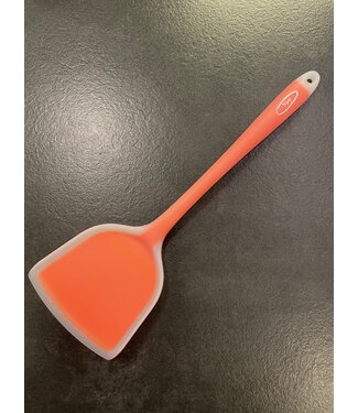 Njoy Njoy spatel breed oranje/ rood silliconen*