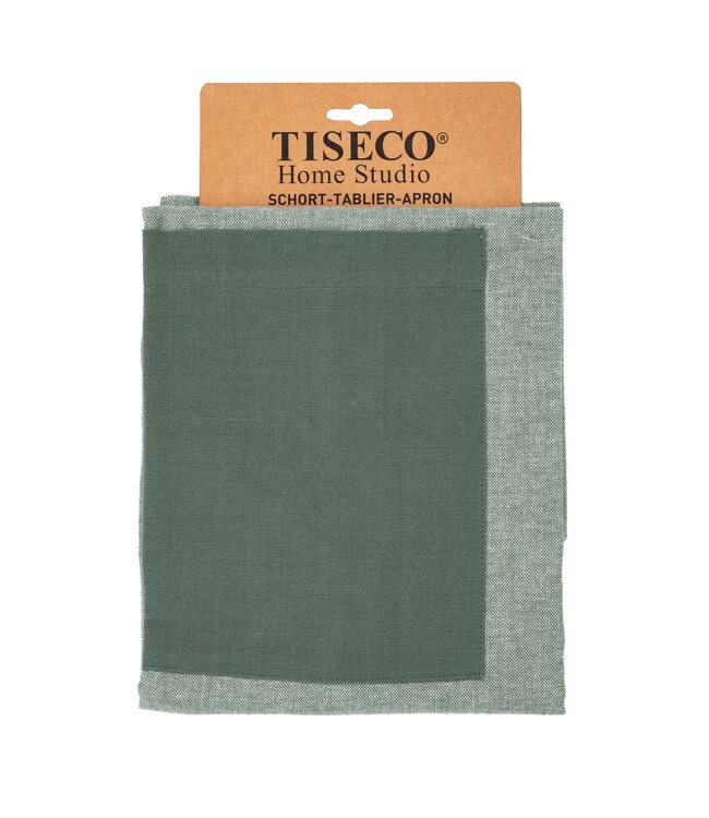 Tiseco Home Studio Kinderschort/Kids CHAMBRAY groen 52 x 63 cm