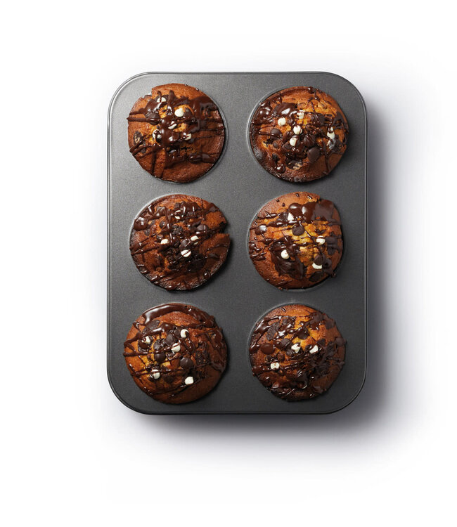 Masterclass Masterclass American Muffinvorm 6 stuks