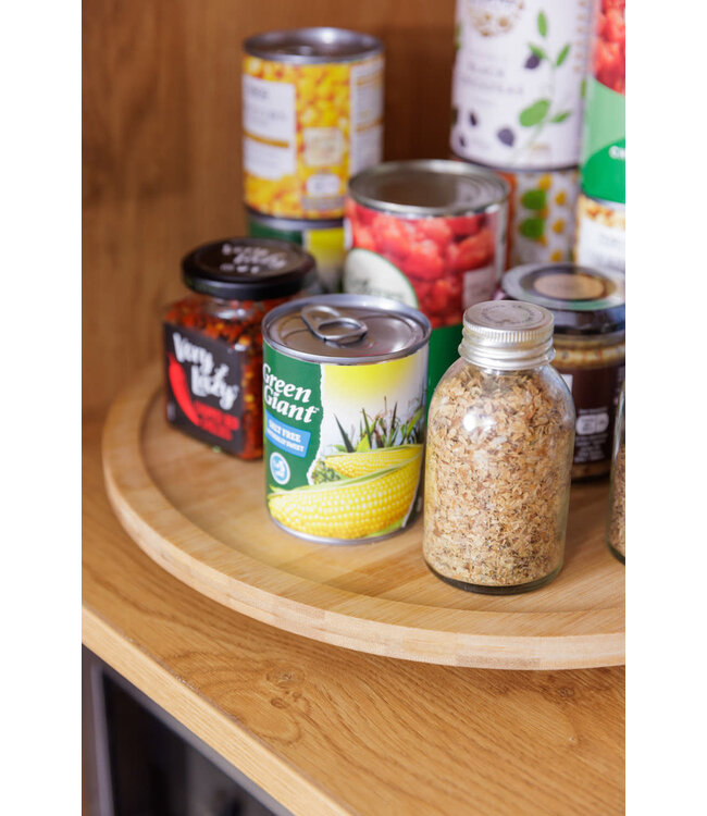 Copco Copco Bamboe  dienblad Lazy Susan, 35cm, Bruin