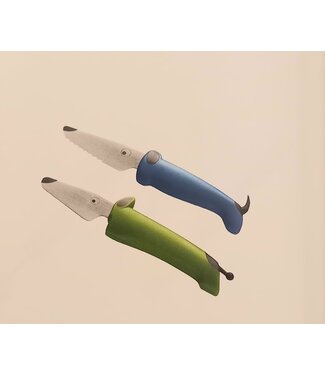 Kuhn Rikon Kuhn Rikon kinder messen set 2 dlg. hond blauw/groen