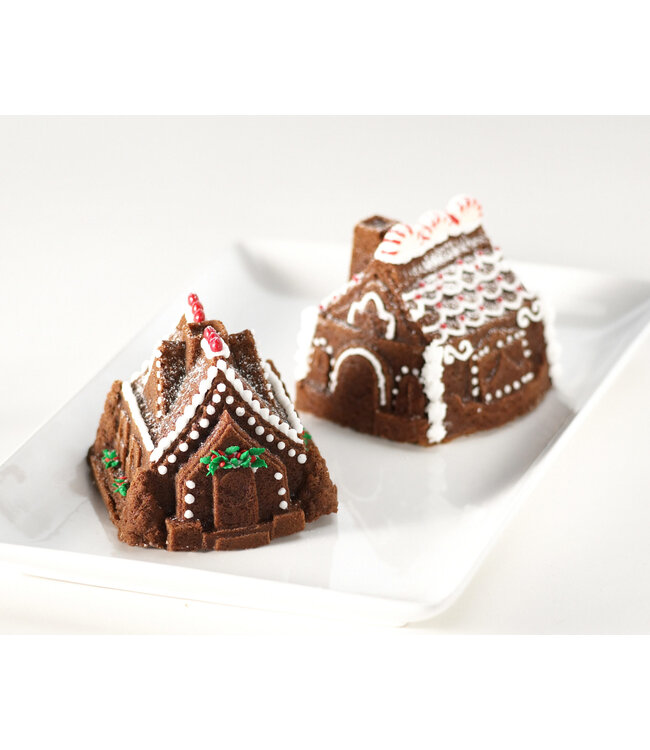 Nordic Ware bakvorm Gingerbread house duet pan