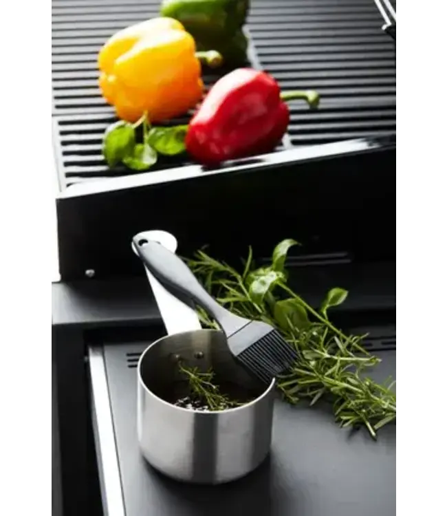 BARBECOOK RVS sauspannetje met borstel