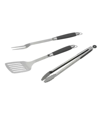 BARBECOOK Barbecook Black Pepper BBQ set van spatel, vork en tang