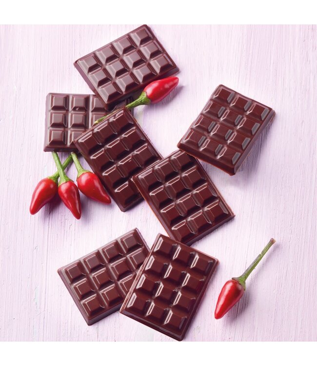 Silikomart Silikomart siliconen mal voor  chocoladereepjes 12 stuks