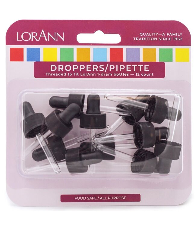 LorAnn LorAnn Dram Droppers/ pipet 12 stuks
