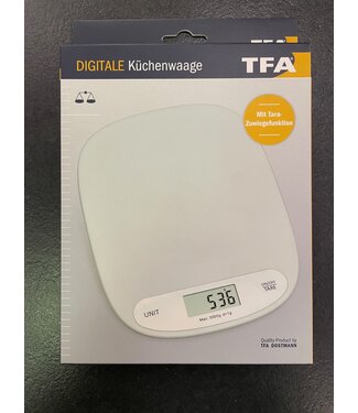 TFA TFA digitale keukenweegschaal wit