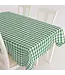 PVC Tafelzeil  Groen ruit klein 1.40 breed per 0.5 meter
