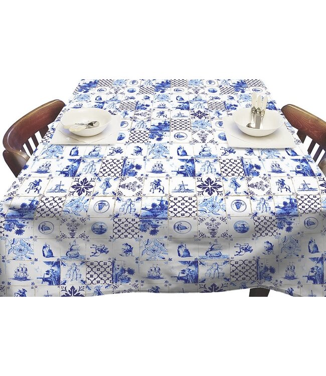 Tafelkleed Holland Tegels 1.40 x 2.50 meter