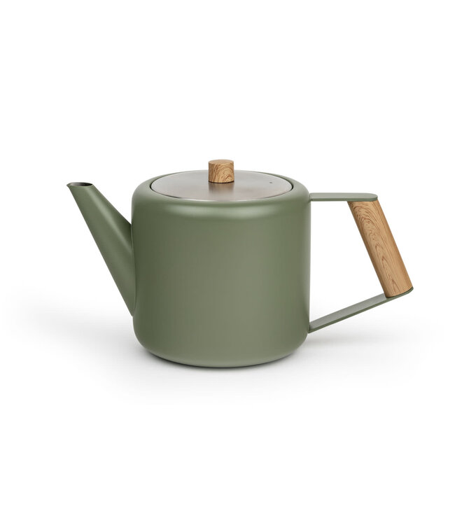 Bredemijer Bredemeijer theepot Duet Design Boston 1,1 ltr Leger groen
