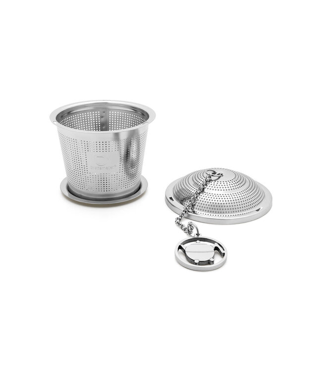 Bredemeijer Bredemeijer theefilter/ thee ei Bella  Ronde met onderzetter