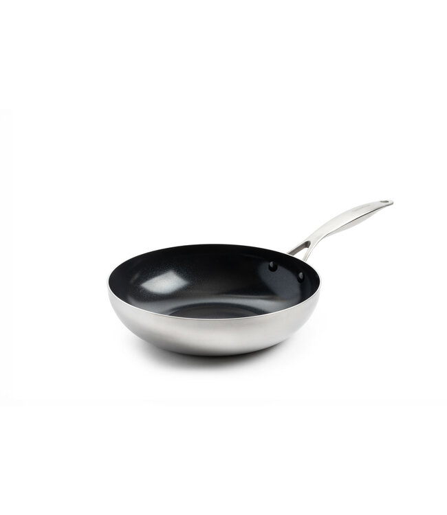 Greenpan Greenpan Geneva Wok met keramische antikleeflaag 28cm
