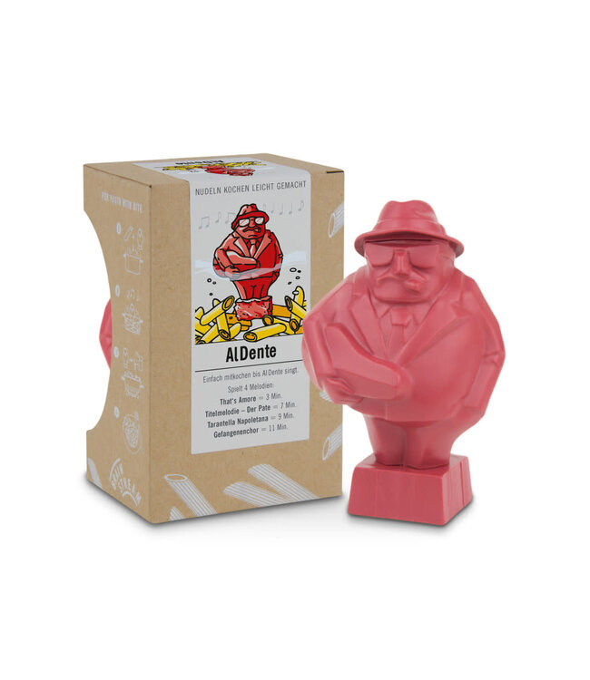Al Dente Pasta timer rood
