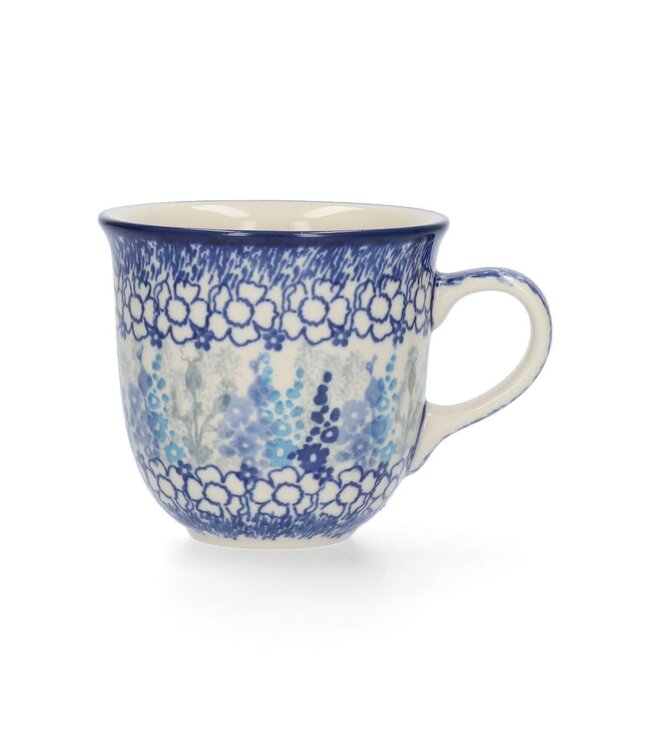 Bunzlau Castle Bunzlau mug Tulip 7.5 cm 200 ml - Delphinium