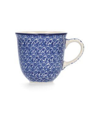Bunzlau Castle Bunzlau mug tulip groot h 9 cm 330 ml- Indigo
