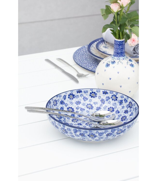 Bunzlau Castle Bunzlau Salad Serving Set 2 pcs Summer Breeze RVS