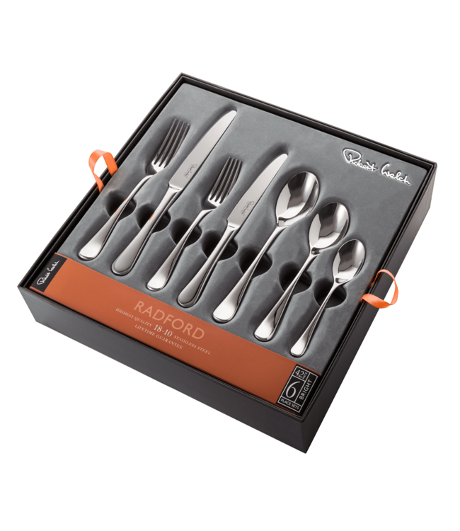 Robert Welch Robert Welch Redford 42-delige bestekset uit RVS