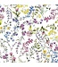 PVC Tafelzeil Wild Flowers 1.40 breed per 0.5 meter