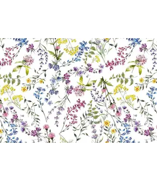PVC Tafelzeil Provence 1.40 m breed per 0.5 meter
