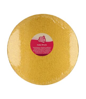 Funcakes FunCakes Cake Drum Rond Ø30,5 cm - Goud