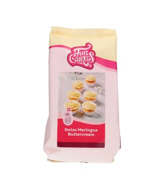 Funcakes Funcakes Mix voor Swiss Meringue botercrème 400 gr.