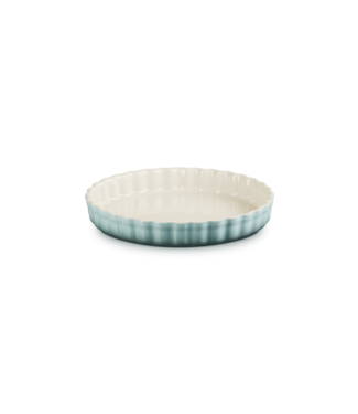 Le Creuset Le Creuset taartvorm/ quiche  aardewerk 28 cm SeaSalt aktie van 55,- voor 42,- *