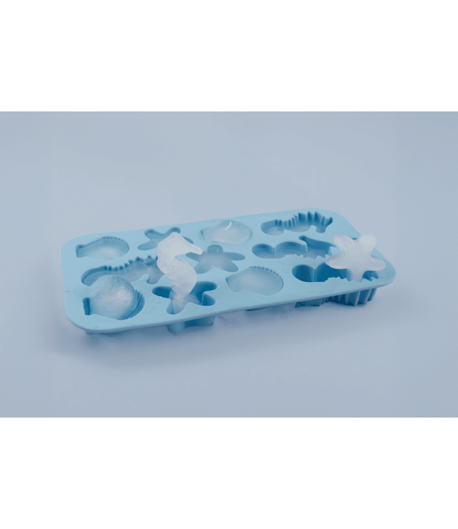 Dotz Dotz IJsblokjesvorm uit platinum silicone sealife 21x11x2cm