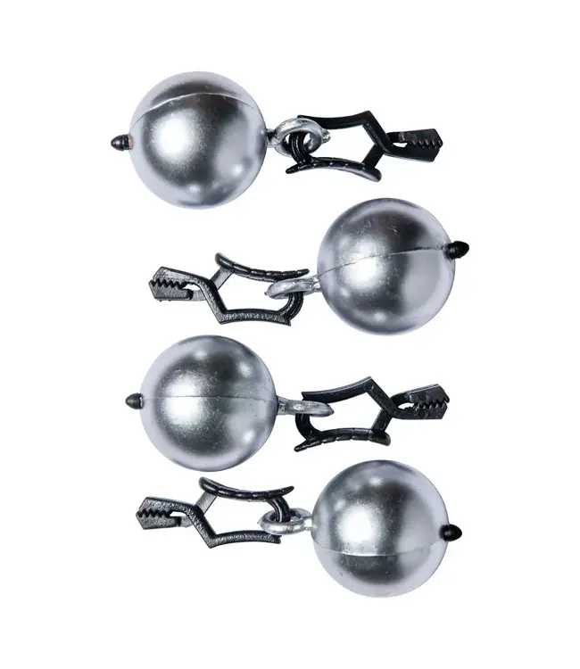 Wicotex tafelkleed hangers kogels zilver