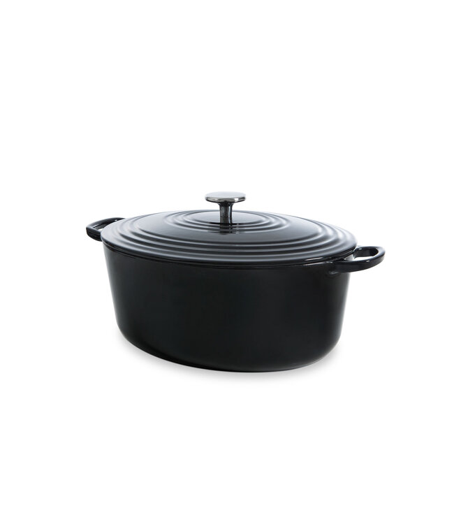 BK BK Bourgogne Dutch Oven braadpan ovaal 32 cm zwart