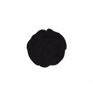 Tools2cook Tools2Cook Flower glas onderzetter Peony Black