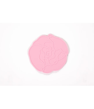 Tools2cook Tools2Cook Flower glas onderzetter Peony Light Pink