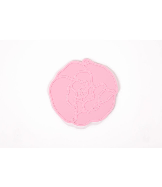 Tools2cook Flower glas onderzetter Peony Light Pink