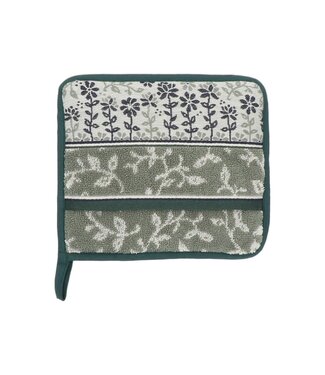 Bunzlau Castle Bunzlau pannenlap/ Potholder Daydream Dark Green