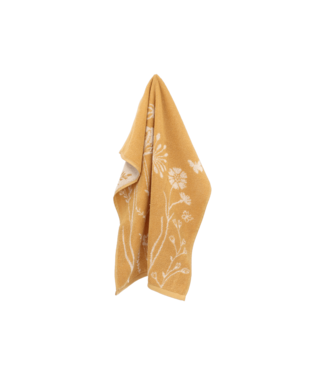 Bunzlau Castle Bunzlau handdoek  Wild Flowers Yellow/ geel Gots