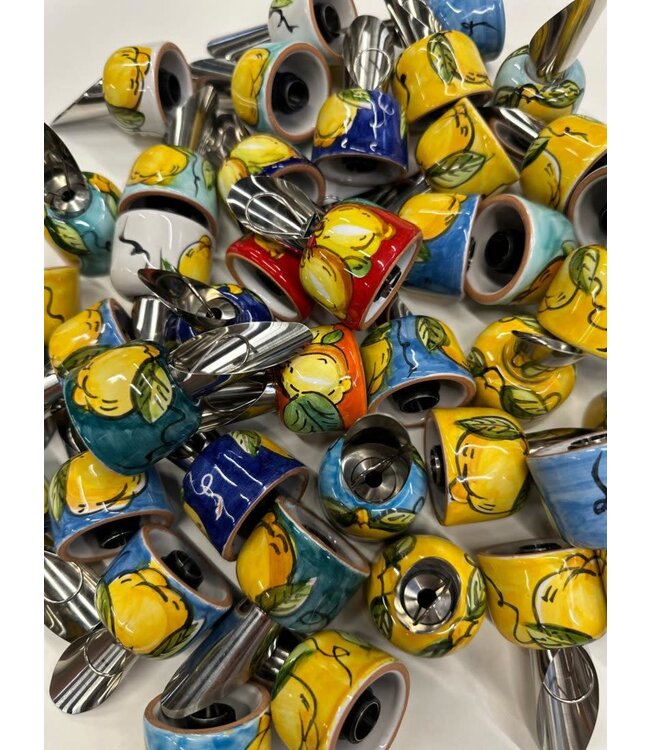 flessen stopper /wijn stopper  ceramiek   By Bella Roba  assorti