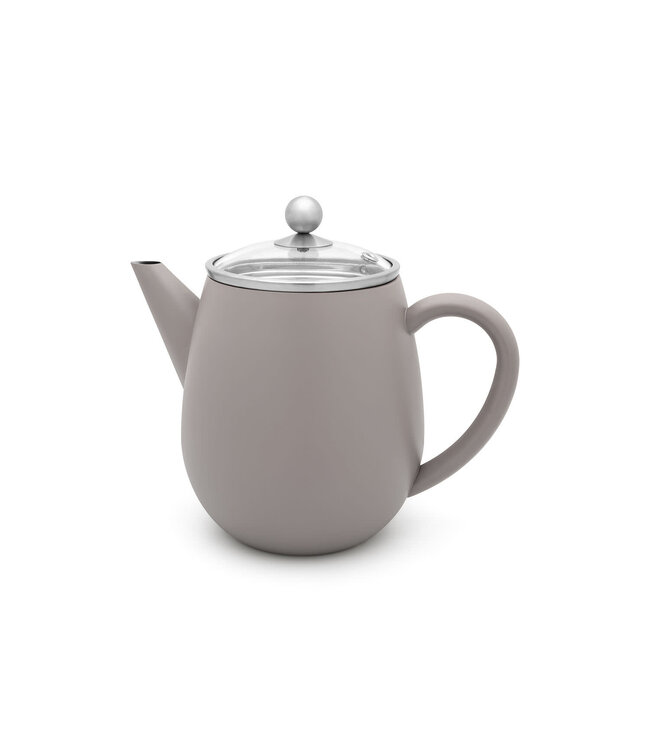 Bredemeijer Bredemeijer theepot Duet Eva betongrijs 1,1 liter