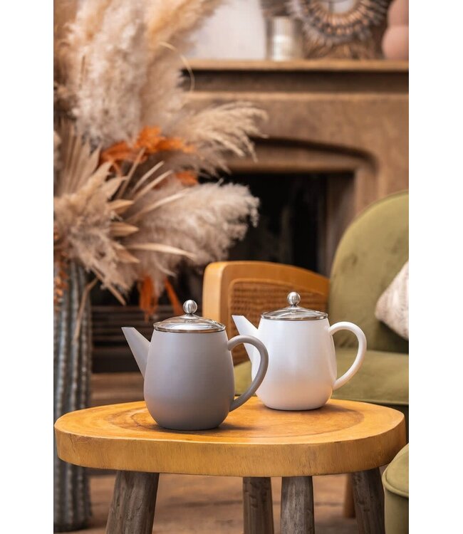 Bredemeijer Bredemeijer theepot Duet Eva betongrijs 1,1 liter