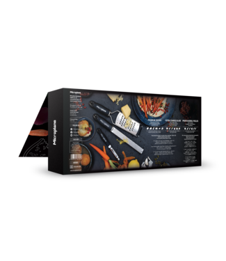 Microplane Microplane Gourmet set 3 delig  46020 45008 en 48091 actie van 78,95 voor 59,50 *