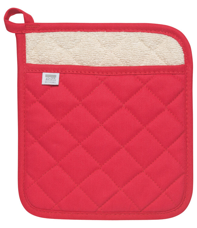 Now Designs pannenlap superior rood