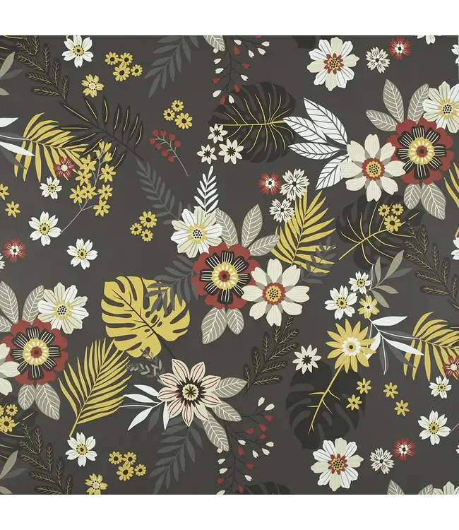Tafelzeil Borsa 728-1 bloemen 1.40 m breed per 0.5 meter