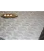 Gecoat tafeltextiel Dalia goud 140 cm breed per 0.5 meter