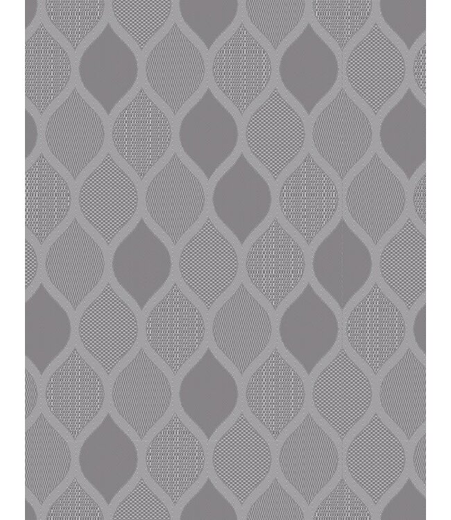 Gecoat tafeltextiel Karen grijs 140 cm breed per 0.5 meter