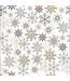 Ambiente Ambiente Servetten Snowflakes all over white